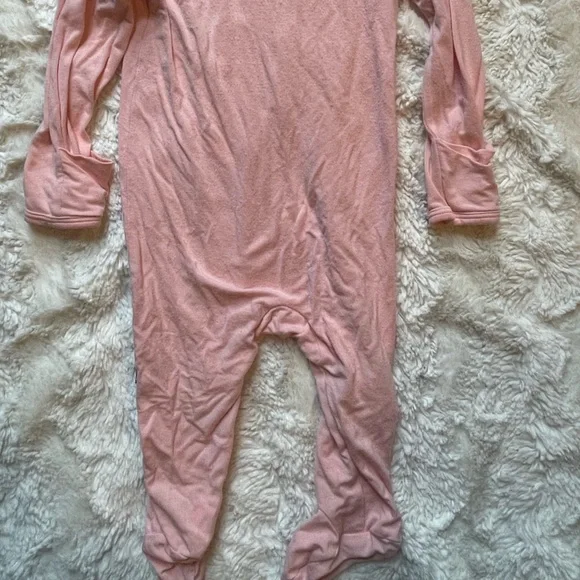 Magnetic Me Soft Pink Baby Modal Onesie - Picture 3 of 3